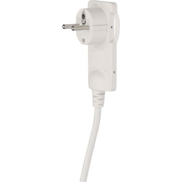 Stecher Extra Slim Cu Maner OR-AE-1312/W 250V Cablu 1.5M Alb