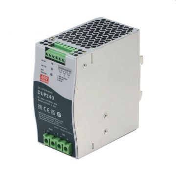 Sursa de alimentare Mean Well DUPS40, pentru UPS, 24 VDC, 40A, montaj sina DIN