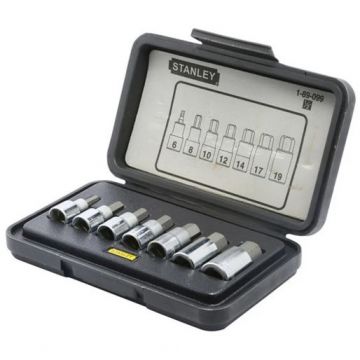 Trusa 7 Piese tubulare 1/2Inch 1-89-099 cu Cap Imbus Negru