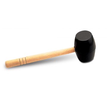 Ciocan din cauciuc negru 250g - RUBI-65904