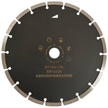 Disc DiamantatExpert pt. Caramida, Calcar & Mat. Abrazive 125x22.2 (mm) Premium - DXDH.1817.125