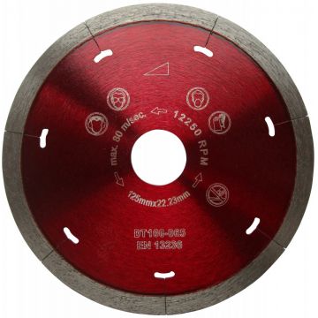 Disc DiamantatExpert pt. Ceramica Dura & Portelan - Rapid 115x22.2 (mm) Super Premium - DXDH.3907.115