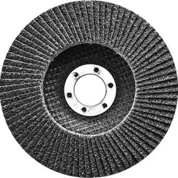 Disc lamelar pentru slefuit pentru polizor unghiular, conic Р 24, 150 х 22,2 mm, SIBERTEH
