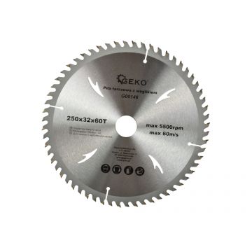 Disc pentru lemn 250x32x60T, GEKO G00146