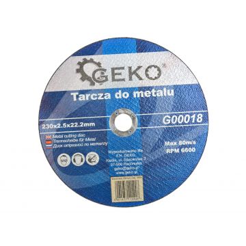 Disc pentru metal, 230x2,5x22,2 GEKO G00018