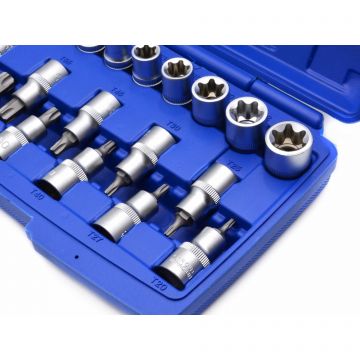 Set 19 tubulare Torx 1/2