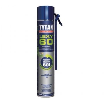 Spuma montaj 860 ml tytan Lexy 60 prof