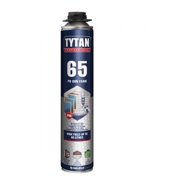 Spuma poliuretanica de pistol Tytan 65 Professional 870 ml