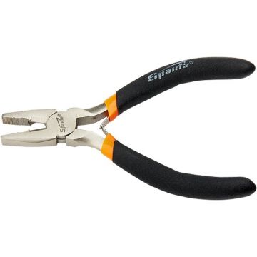 Cleste combinat Mini, 130 mm, placat cu nichel, SPARTA