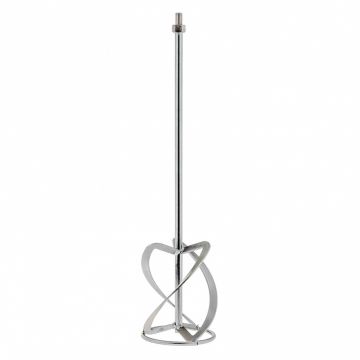 Mixer pentru amestecuri de ipsos, 140 x 590 mm, zincat, coada cu filet M14 , MTX
