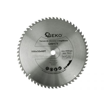 Disc pentru lemn 500x32x60T, Geko G00171