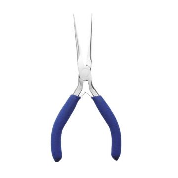 Cleste mini pentru electronisti cu varf lung Mannesmann M10807, 145 mm