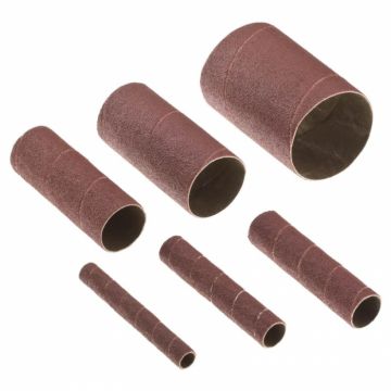 Set cilindri de slefuire pentru masina de slefuit cu ax Scheppach 7903400701, O13-76 mm, granulatie K80, 18 piese