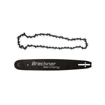 SET Lant + Sina de ghidare pentru motofierastraiele Breckner Germany compatibila cu MF37-35/BK98031 lungime 35 cm