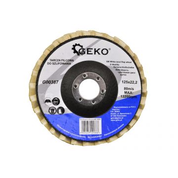 Disc pentru slefuit 125mm, GEKO G00387