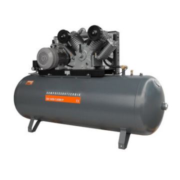 Compresor de aer profesional cu piston - 7.5kW, 1400 L/min, 10bari - Rezervor 500 Litri - WLT-PROG-1400-7.5/500
