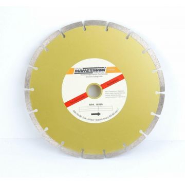 Disc diamantat segmentat pentru fierastrau circular Mannesmann 1245-110, O110 mm