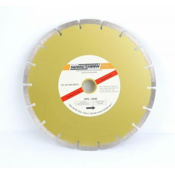 Disc diamantat segmentat pentru fierastrau circular Mannesmann 1245-230, O230 mm