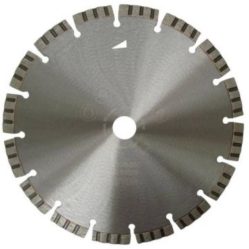 Disc DiamantatExpert pt. Beton armat / Mat. Dure - Turbo Laser 300mm Premium - DXDH.2007.300 (Diametru disc, Ø interior: 20.0)