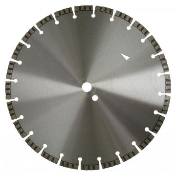 Disc DiamantatExpert pt. Beton armat - Turbo Laser 300mm Profesional Standard - DXDH.2017.300 (Diametru disc, Ø interior: 20.0)