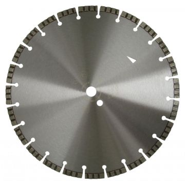 Disc DiamantatExpert pt. Beton armat - Turbo Laser 400mm Profesional Standard - DXDH.2017.400 (Diametru disc, Ø interior: 25.4)