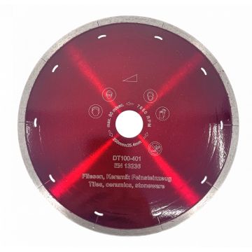 Disc DiamantatExpert pt. Ceramica Dura & Portelan - Rapid 200mm Super Premium - DXDH.3907.200 (Diametru disc, Ø interior: 22.23)