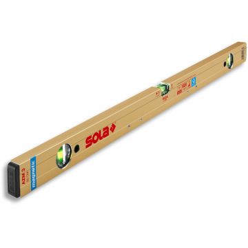 Nivelă cu bula (Boloboc magnetic) cu profil tubular, 100cm AZM 3 100 - Sola-01823301