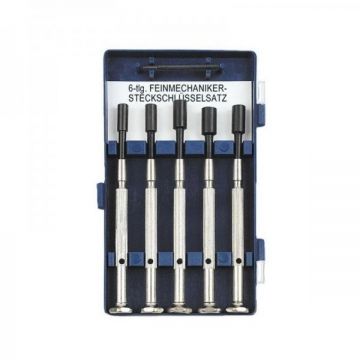 Set chei precizie tubulare pentru ceasornicar Mannesmann 1135-6, O3-5 mm, 5 piese