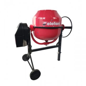 Betoniera BRS-165, 900W, 165L, Coroana din Fonta, Transmisie Curea