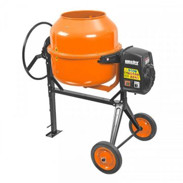 Betoniera HECHT 2221, putere 1050 W, capacitate 200L, 95 kg