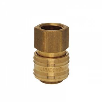 Cupla rapida cu filet interior Ludecke ES38I, 3 8  , O9 mm