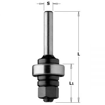 Coada pt freza uluc D12mm cu rulment 924.120.10