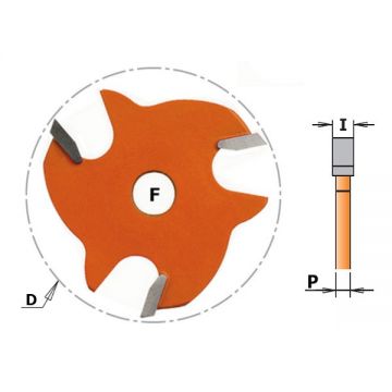 Freza uluc 2,0mm 822.320.11