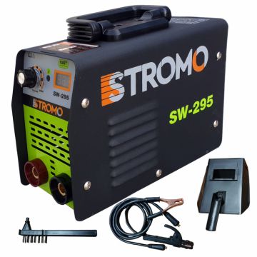 Aparat de sudura invertor STROMO SW 295,Afisaj Electronic, Electrozi 1.6-4 mm, Accesorii Incluse