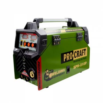 Aparat de sudura Procraft SPH310P, MMA  MIG, Profesional, Electrozi si Gaz Inert , 310A