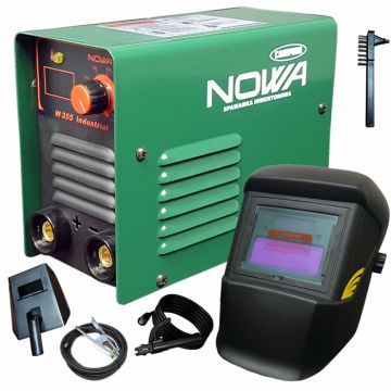Aparat de Sudura tip Invertor,Model NOWA W355 + Masca automata, Electrozi 1.6-5mm