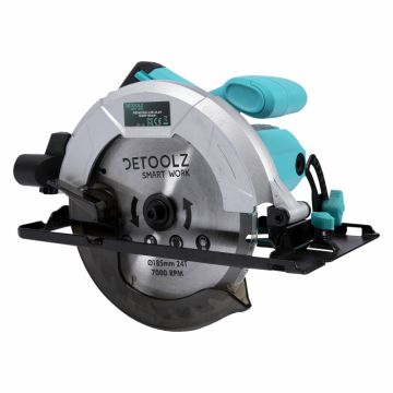 Fierastrau circular Detoolz DZ-SE100, 1200W, 185mm, 5800RPM