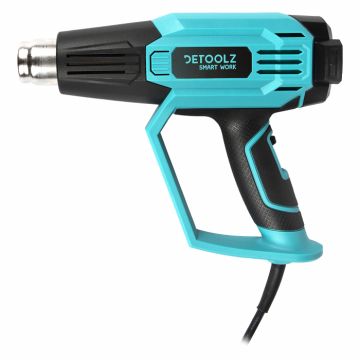 Pistol electric cu aer cald Detoolz DZ-SE146, 2000W, 3 trepte refulare, 600ᵒC