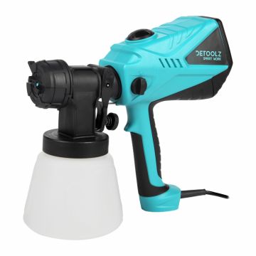 Pistol electric de vopsit Detoolz DZSE144, 600W, 1200 ml min.