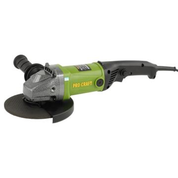Polizor Unghiular (flex) PROCRAFT PW2150, 2150W, 7500RPM, Diametru disc 180mm