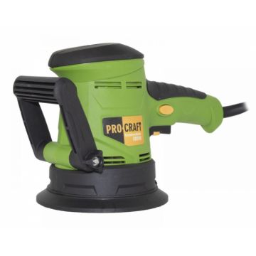 Slefuitor Orbital Procraft EX850E, 125 mm, 850W, 14000RPM, variator viteza