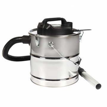 Aspirator cenusa Detoolz DZ-CI106, 1200W, 18L, Inox, Fara sac