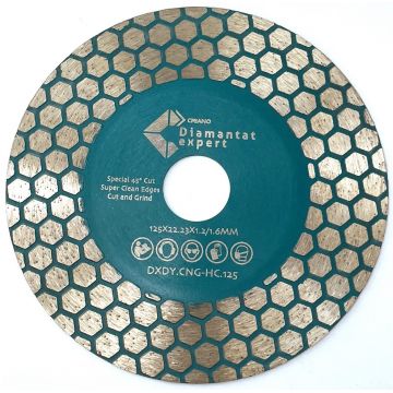 Disc DiamantatExpert pt. taiere si slefuire - Gresie si Placi dure 125x22.23 (mm) Premium - DXDY.CNG-HC.125