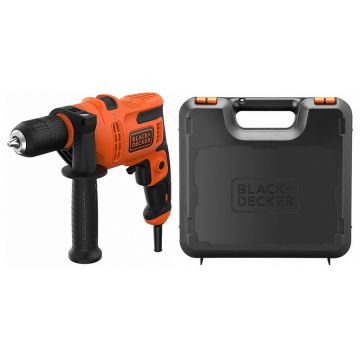 Masina de Gaurit Black+Decker BEH200K cu percutie 500W