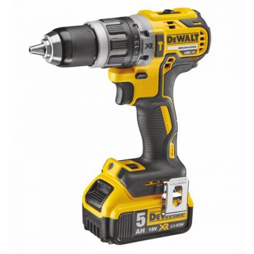 Masina de gaurit si insurubat cu percutie DeWALT DCD796P2 acumulatori 18V XR 5Ah Brushless