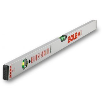 Nivelă cu bula ( Boloboc ) cu profil aluminiu, 150cm AV 150 - Sola-01111501