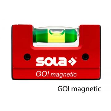 Nivela cu bula (boloboc) GO! magnetic - Sola-01621101