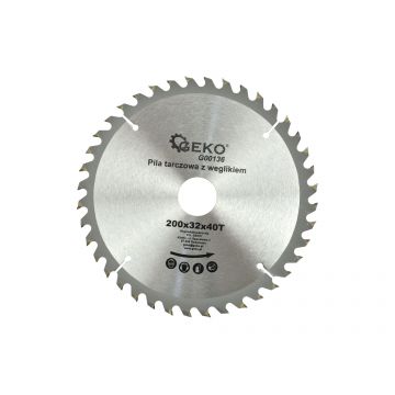 Disc circular pentru lemn 200x32x40T, Geko G00136