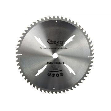 Disc pentru lemn 450x30x60T, Geko G78162