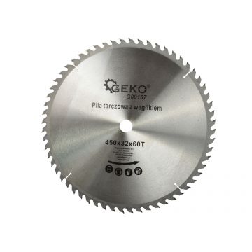 Disc pentru lemn 450x32x60T, Geko G00167